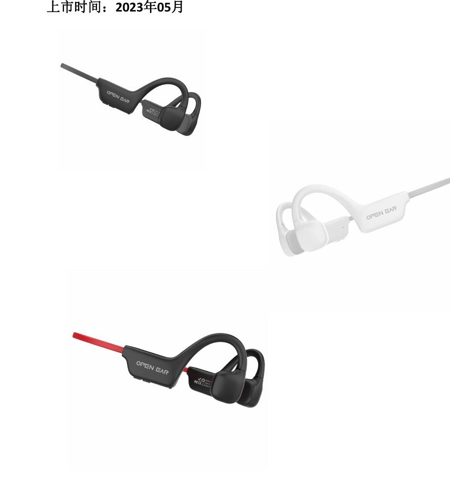 Sextet open-ear headphone